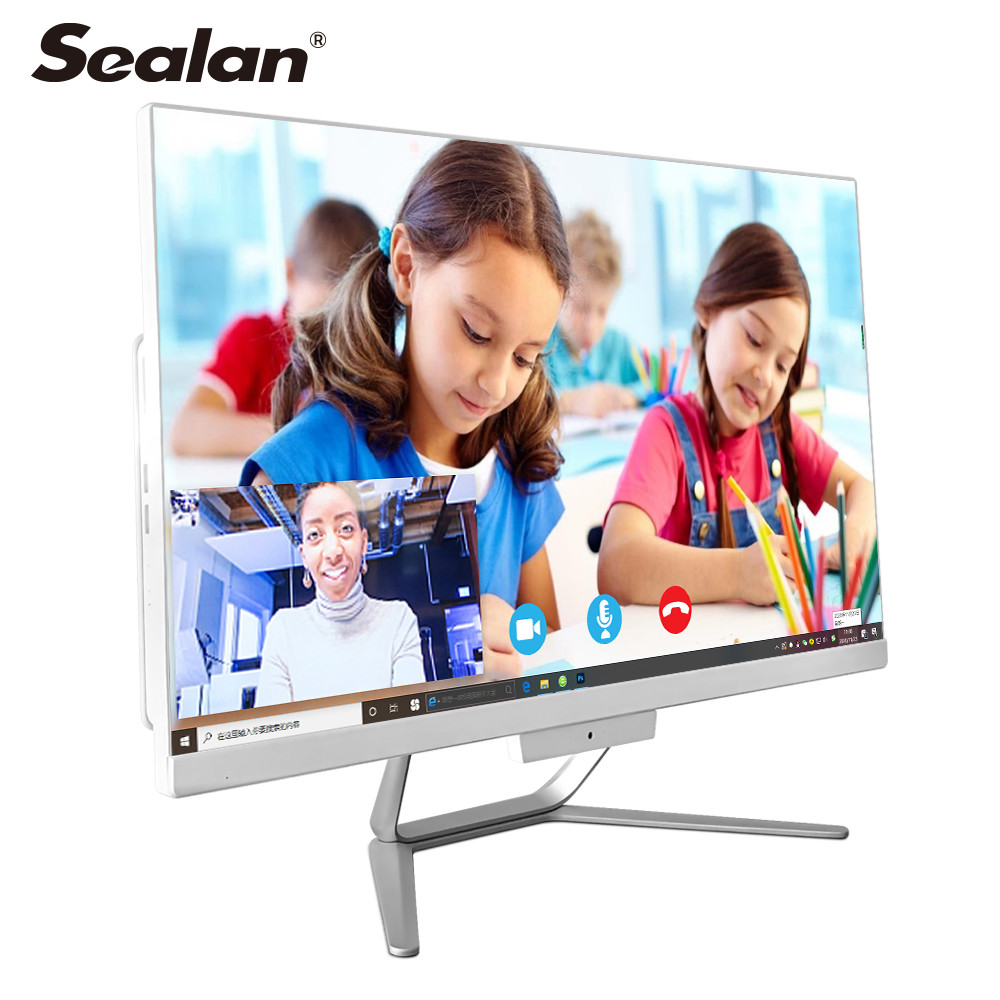 21.5inch RAM 4GB SSD 120GB AIO Desktop Computer CPU I3-3120 With Camera