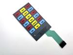 Customizable Surface Mount Membrane Switches Graphic Overlays For Hairfoil