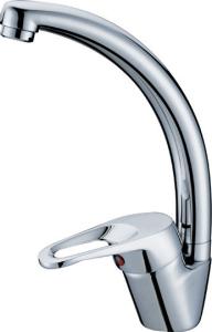 Wholesale Contemporary Brass Kitchen Sink Water Faucet Mixer Taps with Polished Chrome from china suppliers