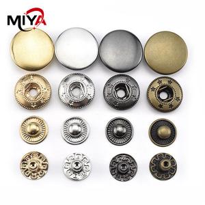 China Clothes Four Parts Spring Metal Snap Fasteners on sale