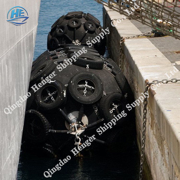 Rubber Mat With Rope Net Pneumatic Boat Fender Pneumatic Rubber Fenders