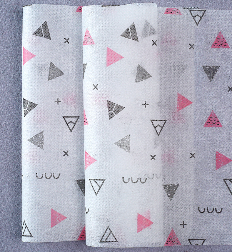 Printing Non-Woven Fabric with Multi-Color Options Disposable Anti-Static Spun-Bonded