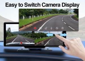 Wholesale GPS 4K Dual Lens Vehicle Blackbox DVR 2160P Android Auto Dash Cam Dashboard Car from china suppliers