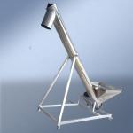 Screw Auger Feeder For Conveying System Stainless Steel Flexible Powder Conveyor