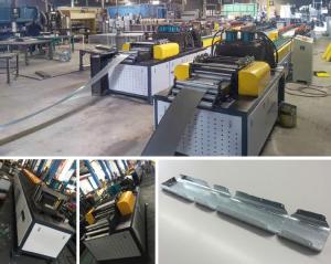Wholesale HVAC Damper Production Line, Ventilation Silencers Splitters Frame Machine from china suppliers