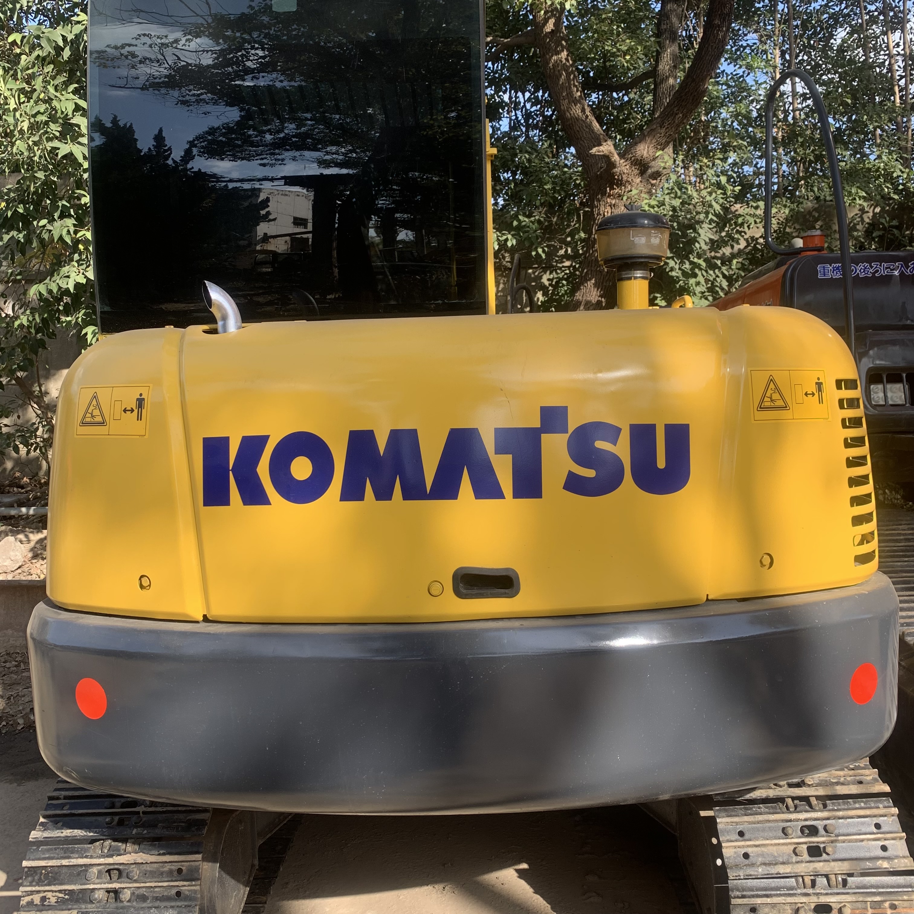 Komatsu PC56 PC55MR Used Excavators 5 Ton With Original Hydraulic Cylinder