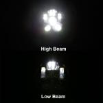 40W Car LED Headlights For Harley Davidson Motorcycles Daymaker Projector