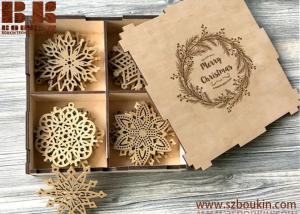 Wholesale Christmas Decoration Family Gifts Holiday Gift Ideas Wooden Christmas Ornaments Gifts from china suppliers