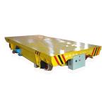 Accurate stopping electric rail transfer cart