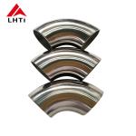 Titanium Alloy 90 Degree Elbow Pipe Fittings ASTM B363 WPT2 LR / SR 2inch Sch10s