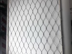 Wholesale Black Oxidation Stainless Steel Rope Mesh 50*50mm Aperture For Safety Protection from china suppliers