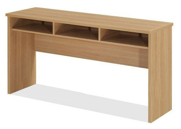 Golden Teak Color Office Training Tables Melamine Laminated Free Combination