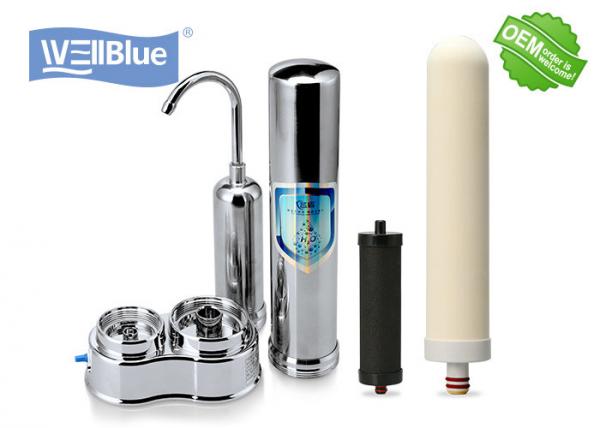 Quality Household Ceramic Countertop Water Filter with 304 Stainless Steel Housing for sale