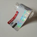 Silver Gold Foil Pharma Grade Steroid Vial Labels