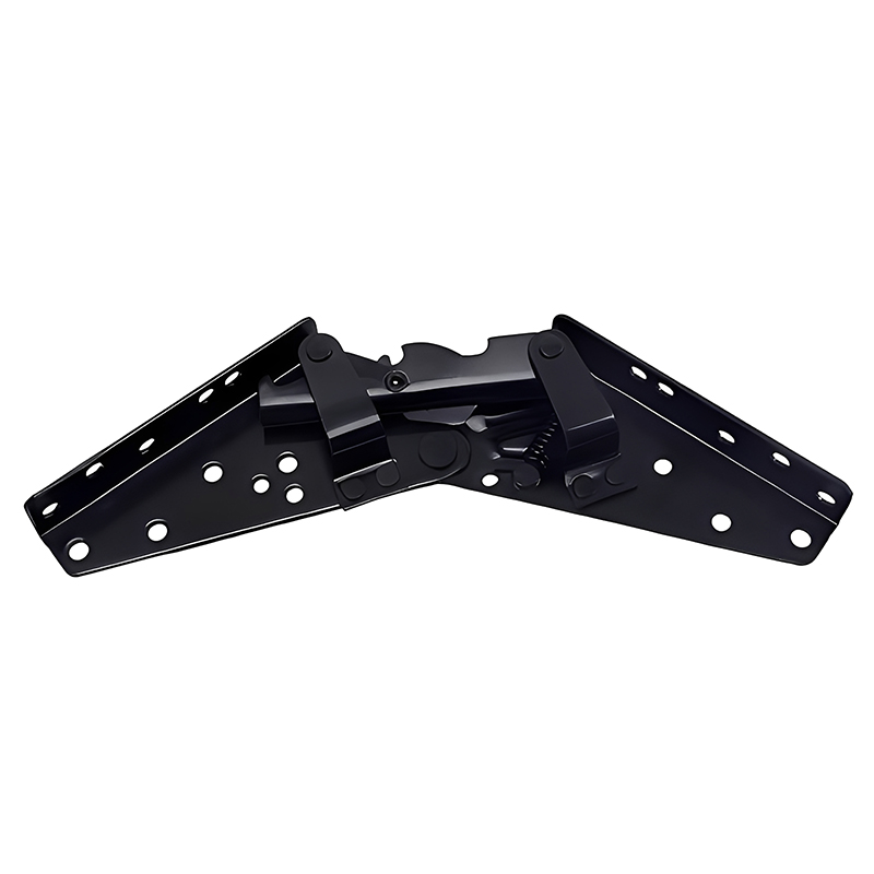 Multifunctional Sofa Backrest Folding Hinge Black Dual-purpose Butterfly Hinge Sofa Bed Adjuster Hardware Hinge