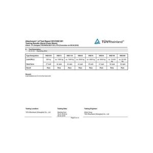 Hangzhou JENTAN Machinery Co., Ltd. Certifications