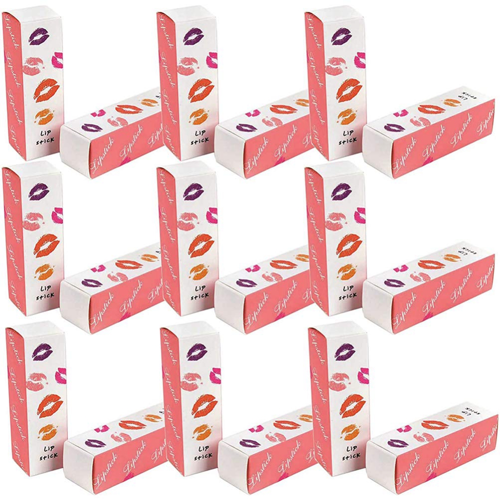 Small Lipstick Carton Paper Tube Gift Packaging Paper Box made from Recycled Materials