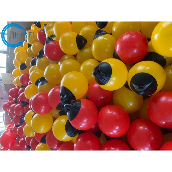 0.9 To 3.0m Polyethylene Buoy Manufacturer Floating Security Barrier At Sea