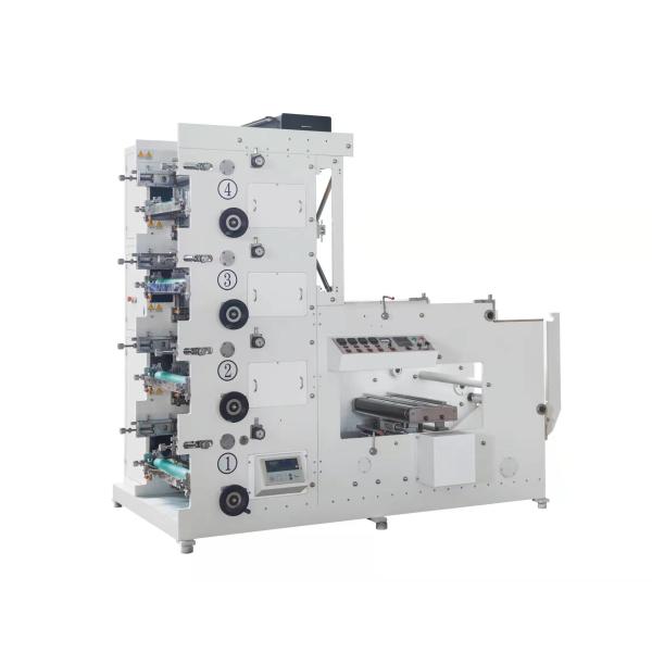 Four Colour Flexo Printing Press Machine 380V 3PH 50Hz