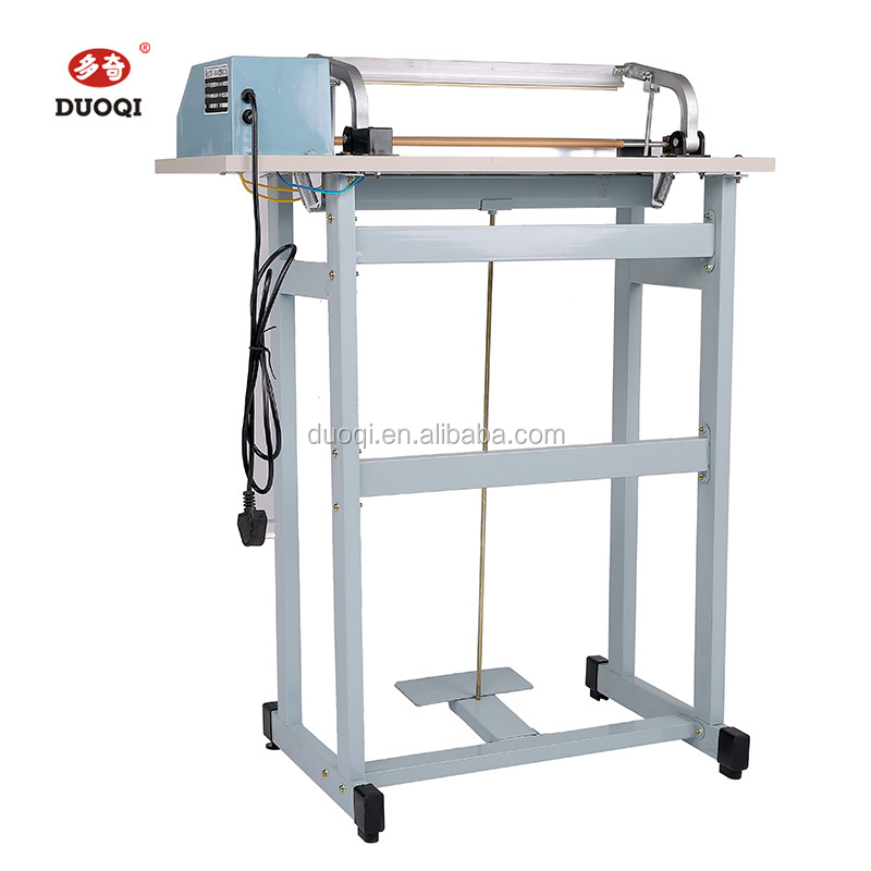 SF-400 DUOQI Plastic Bag Foot Pedal Heat Sealing Machine with Cutting and Sealing Type