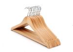 Normally Design Maple Wooden Clothing Store Hangers For Hotel