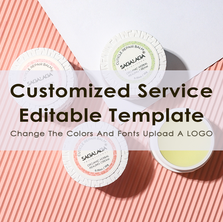 Factory Price Organic Cuticle Care Cream Natural Nail Repair Balm Scented Hand Butter Moisturizing Dry Nails