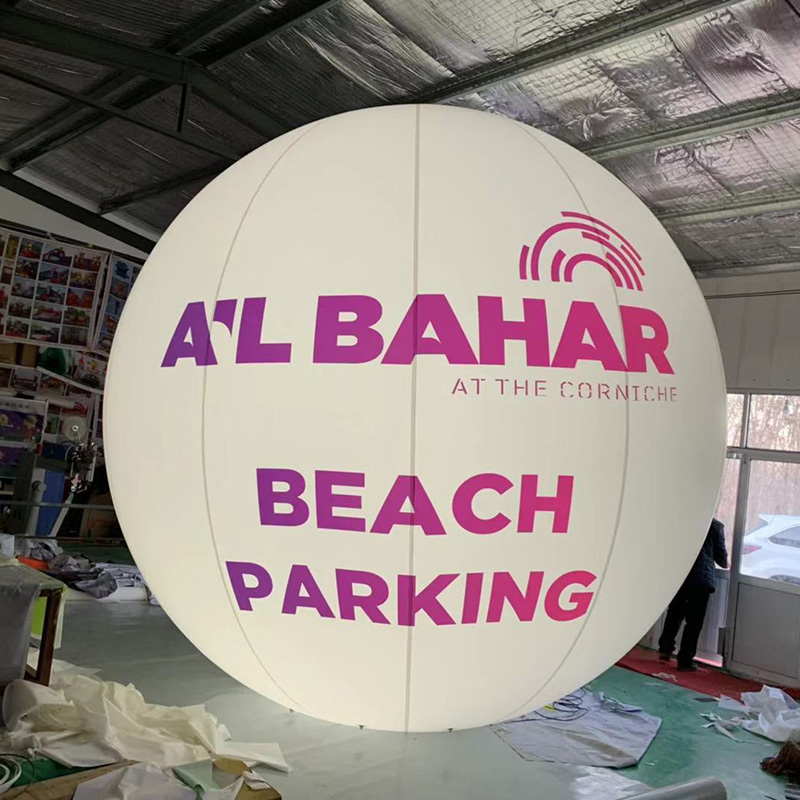 Customized Giant advertising Moon Balloon Inflatable Led Globe Parties Events Outdoor Decoration Big Helium Balloons