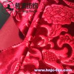 100% polyester 3D embossed shimmer Italian velvet fabric for curtain with