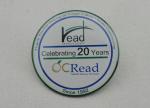 Offset Printing Brass / Aluminum / Stainless Steel Lapel Pin, Enamel Pins Custom
