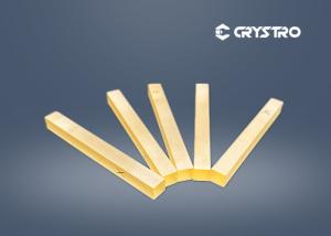Wholesale 5mm X 5mm X 45mm LGS Piezoelectric Effect Crystals With Electrodes Bar from china suppliers