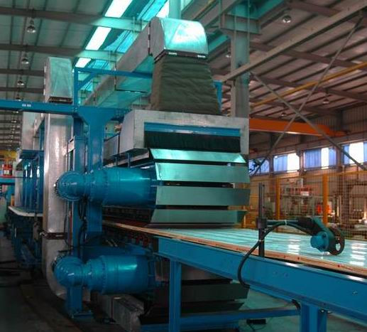 Fully Automated Metal Panel Continuous PU Sandwich Panel Production Line ISO9001 Approved