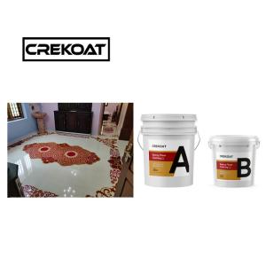 Wholesale Crystal Waterproof Epoxy Resin Floor Coating Absolutely Immune 3D from china suppliers