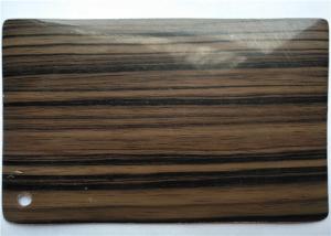 Wholesale High Gloss Wood Grain Pvc Vinyl Cabinet Doors 0.30mm 0.50mm Thick from china suppliers