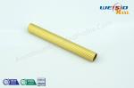 6063 T5 Golden Color Anodised Aluminium Profile ，Extruded Aluminum Tube