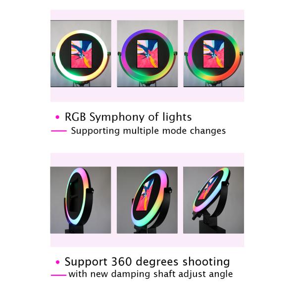 Portable DIY IPad Photo Booth 360 Degrees Shooting For Wedding Party