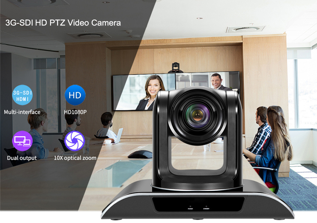 3G-SDI HDMI USB PTZ Broadcast & Live Streaming Camera 20X Optical Zoom Video Conference Camera