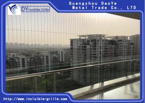 Wholesale Hard Line Safety Balcony Protection Grill Providing Excellent View from china suppliers