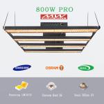 BAVA Dimmable LM301H 3000k Red 385nm IR 800W Far red Commercial Grade Fixture