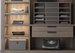 500mm Walnut Wood Bedroom Wardrobe Closets