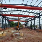 LD electric single beam bridge crane,10T truss, electric crane, steel wire