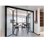 Folding American Insulated Plastic Accordion Door Aluminum Alloy