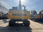 Used Komatsu PC220 With Reach Boom Excavator Long Arm Excavator