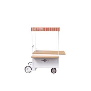 Wholesale 255mm Front Wheel 1000W Vending 300KG Coffee Bike Cart from china suppliers