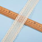 3.5CM Crochet Eyelet Cotton Lace Trim Border Lace Fabrics For Women Dress