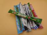 Big Long Colorful Sweet Chewy Milk Candy Mixing Fruit / Chocolate No Carb