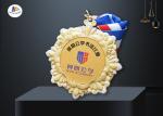 Zinc Alloy Medal For Your Events Colorful Painting On Raised 3D Surface