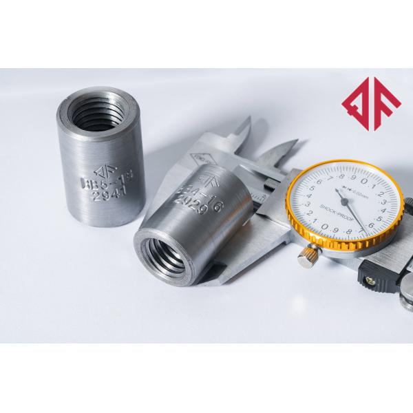 Rebar Coupler Carbon Structure 45 Threaded Rebar Coupler