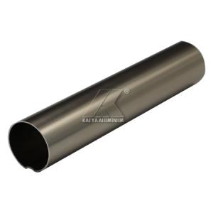 Wholesale Champagne Curtain Rod Material 6063 0.8 - 1.5mm Thickness Exquisite Grain from china suppliers