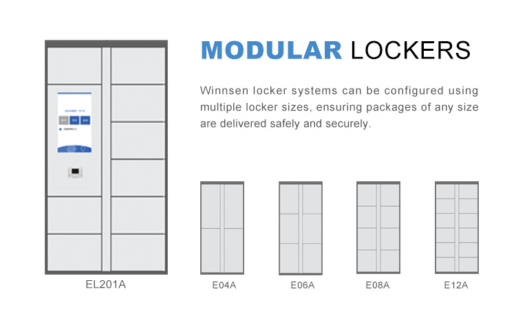 Smart Outdoor Storage Luggage Lockers For Gym Swimming Pool Water Park