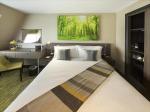 Putrajaya modern hotel fashion furniture bedroom sets used HPL laminate bed with